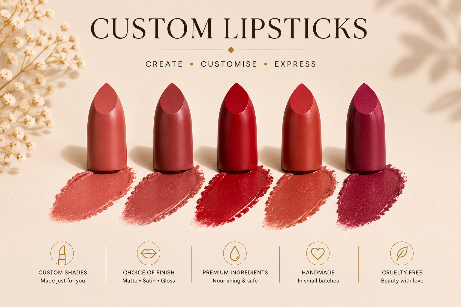 Custom Lipsticks